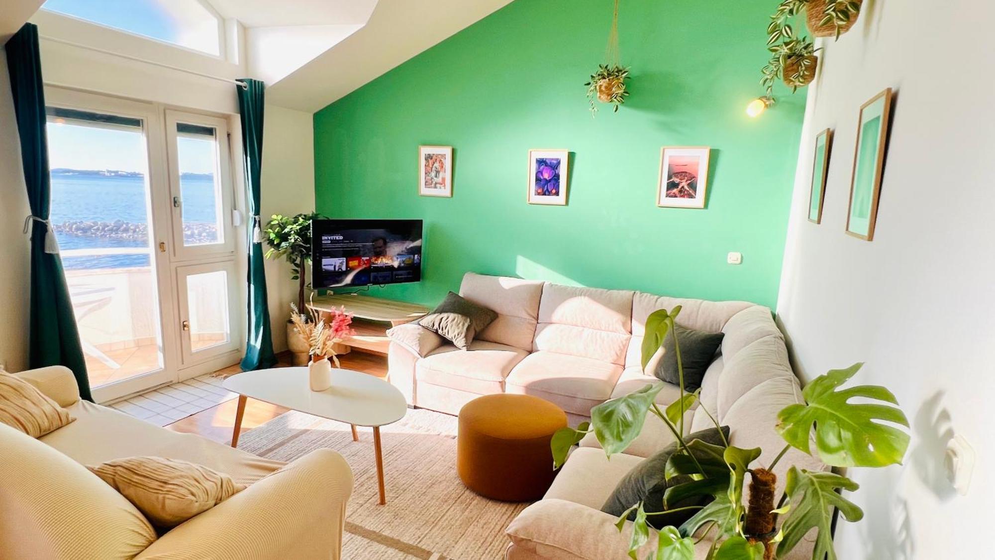 Luxury Beach Villa W Sea Sunset Views 시베니크 외부 사진